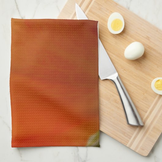 Prachtige gele rozenbloem fotografie. theedoek (Quarter Fold)