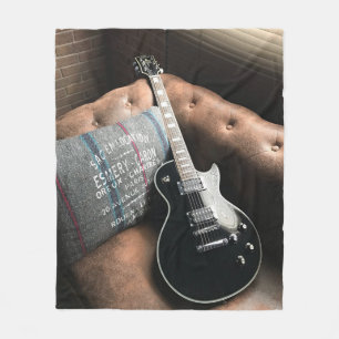 Prachtige geluiddempende gitaar fleece deken