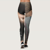 Prachtige geluiddempende gitaar leggings (Achterkant)