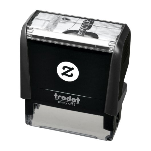 Prachtige geluiddempende gitaar  zelfinktende stempel (Product)