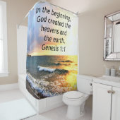 PRACHTIGE GENESIS 1:1 BIJBELCITAAT ZONSOPGANG FOTO DOUCHEGORDIJN (In situ)