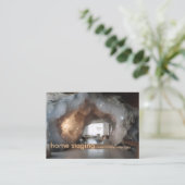 Prachtige Geode Home Staging Visitekaartje (Staand voorkant)