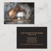 Prachtige Geode Home Staging Visitekaartje (Voorkant / Achterkant)
