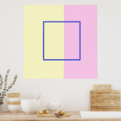 Prachtige geometrische kunst poster (Keuken)