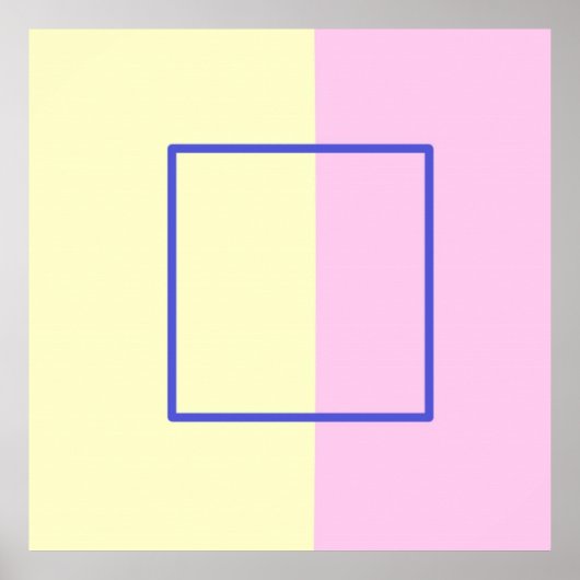 Prachtige geometrische kunst poster (Voorkant)