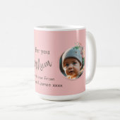 Prachtige gepersonaliseerde mama/oma koffiemok (Voorkant rechts)