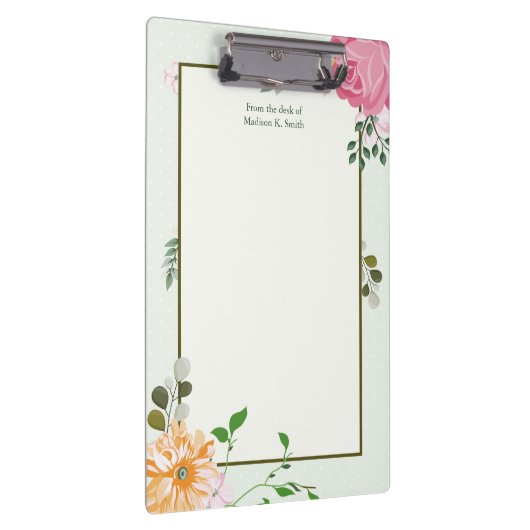 Prachtige , gepersonaliseerde receptionist klembord (Rechts)