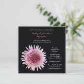 Prachtige Gerbera Gelofte Vernieuwing Kaart (Staand voorkant)