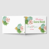 Prachtige geslaagde bruiloft gastenboek (Volledig)