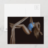 Prachtige gesuspendeerde zijderoute briefkaart (Voorkant / Achterkant)