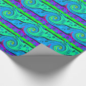 Prachtige geweldige dingen waar ik van hou. cadeaupapier (Hoek)