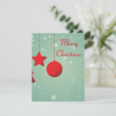 Prachtige, Geweldige, prachtige kerstzalen Feestdagenkaart (Staand voorkant)