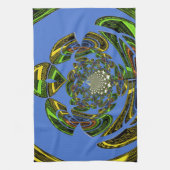 Prachtige geweldige schattige Afrikaanse Blue Desi Theedoek (Verticaal)