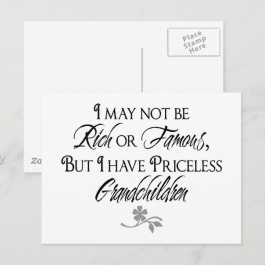 Prachtige Gezegden en offertes Briefkaart (Voorkant / Achterkant)