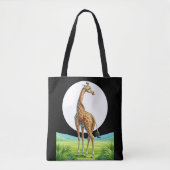 Prachtige giraf tote bag (Voorkant)