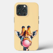 Prachtige giraffe blaasbubbelsteen Case-Mate iPhone case (Achterkant)