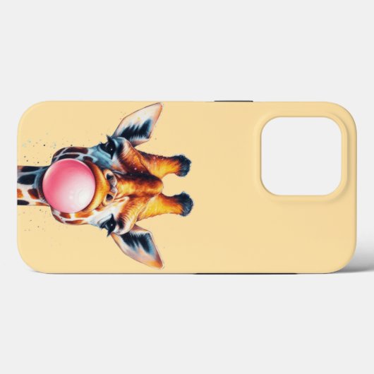 Prachtige giraffe blaasbubbelsteen Case-Mate iPhone case (Achterkant (horizontaal))