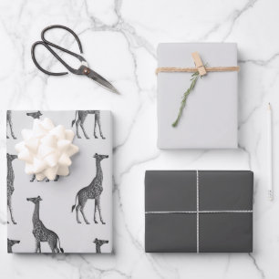 Prachtige Giraffe Inpakpapier Vel