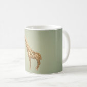 Prachtige Giraffe Koffiemok (Voorkant rechts)