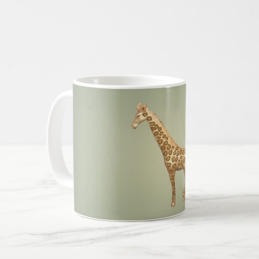 Prachtige Giraffe Koffiemok (Voorkant links)