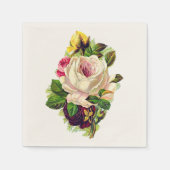 Prachtige  Girly Floral Art Servetten (Voorkant)