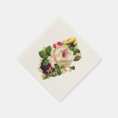 Prachtige  Girly Floral Art Servetten (Hoek)