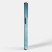 prachtige gladde blauwe vlinder Case-Mate iPhone case (Achterkant / Rechts)