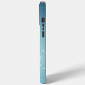 prachtige gladde blauwe vlinder Case-Mate iPhone case (Achterkant / Links)