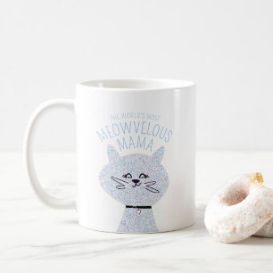 Prachtige Glitter Glam Mama Kat Koffiemok