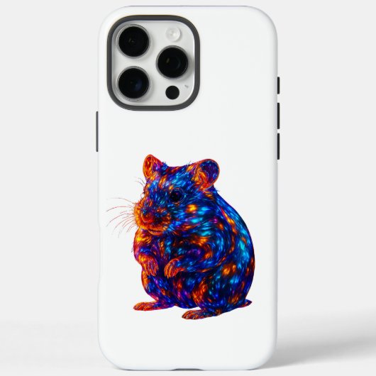 Prachtige gloeiende hamster kunst Case-Mate iPhone case (Achterkant)