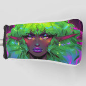 Prachtige glorieuze Elven Queen Golfheadcover (Voorkant)