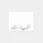 Prachtige God Post-it® Notes (Voorkant)
