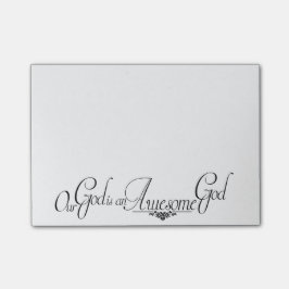 Prachtige God Post-it® Notes