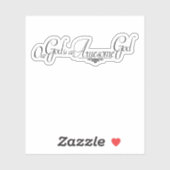 Prachtige God Sticker (Vel)