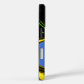 Prachtige Golden Blue, nieuwste abstract ontwerp Case-Mate iPhone Case (Achterkant / Rechts)