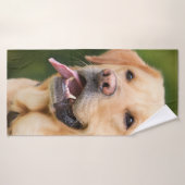 Prachtige Golden Labrador Badhanddoek (Badhanddoek)
