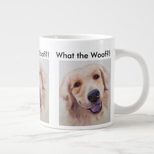 Prachtige Golden Labrador Grote Koffiekop (Rechts)