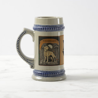 Prachtige Golden Retriever Beer Stein Bierpul