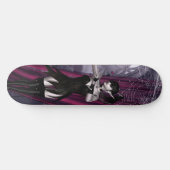 Prachtige Gothic, broekriem en gordijnen Skateboard (Horizontaal)