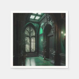 Prachtige Gothic Interior Design. Servet