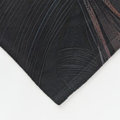 Prachtige gotische geisha fleece deken (Hoek)