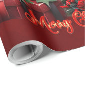 Prachtige gotische kerstboom cadeaupapier (Rol Hoek)