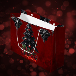 Prachtige gotische kerstboom groot cadeauzakje