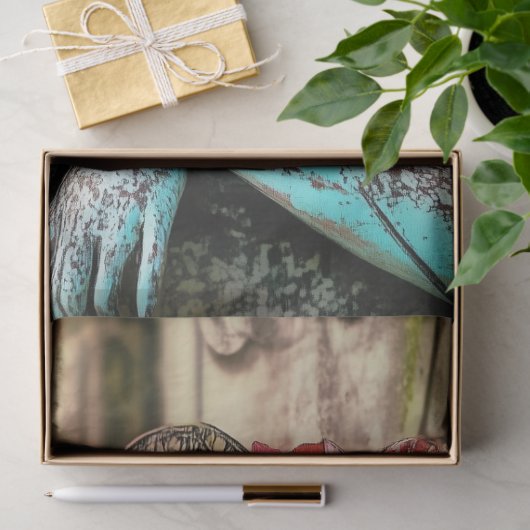 Prachtige gotische Parijs Gargoyle Decoupage Tissuepapier (Geschenk)