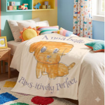 Prachtige gouden puppyhond-kind kunst