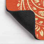 Prachtige gouden vogelbonenkruid Floral Muismat (Hoek)