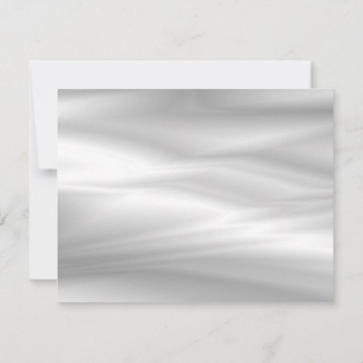 Prachtige Gowns Matron of Honor-voorstel Kaart (Achterkant)