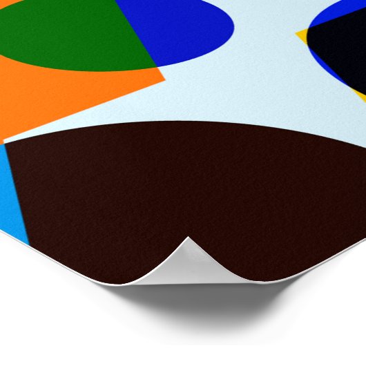 prachtige graffiti grunge textuur abstracte backgr poster (Hoek)