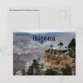 Prachtige Grand Canyon Arizona Briefkaart (Voorkant / Achterkant)