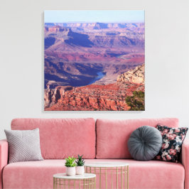 Prachtige Grand Canyon Arizona Landschapsfoto Canvas Afdruk